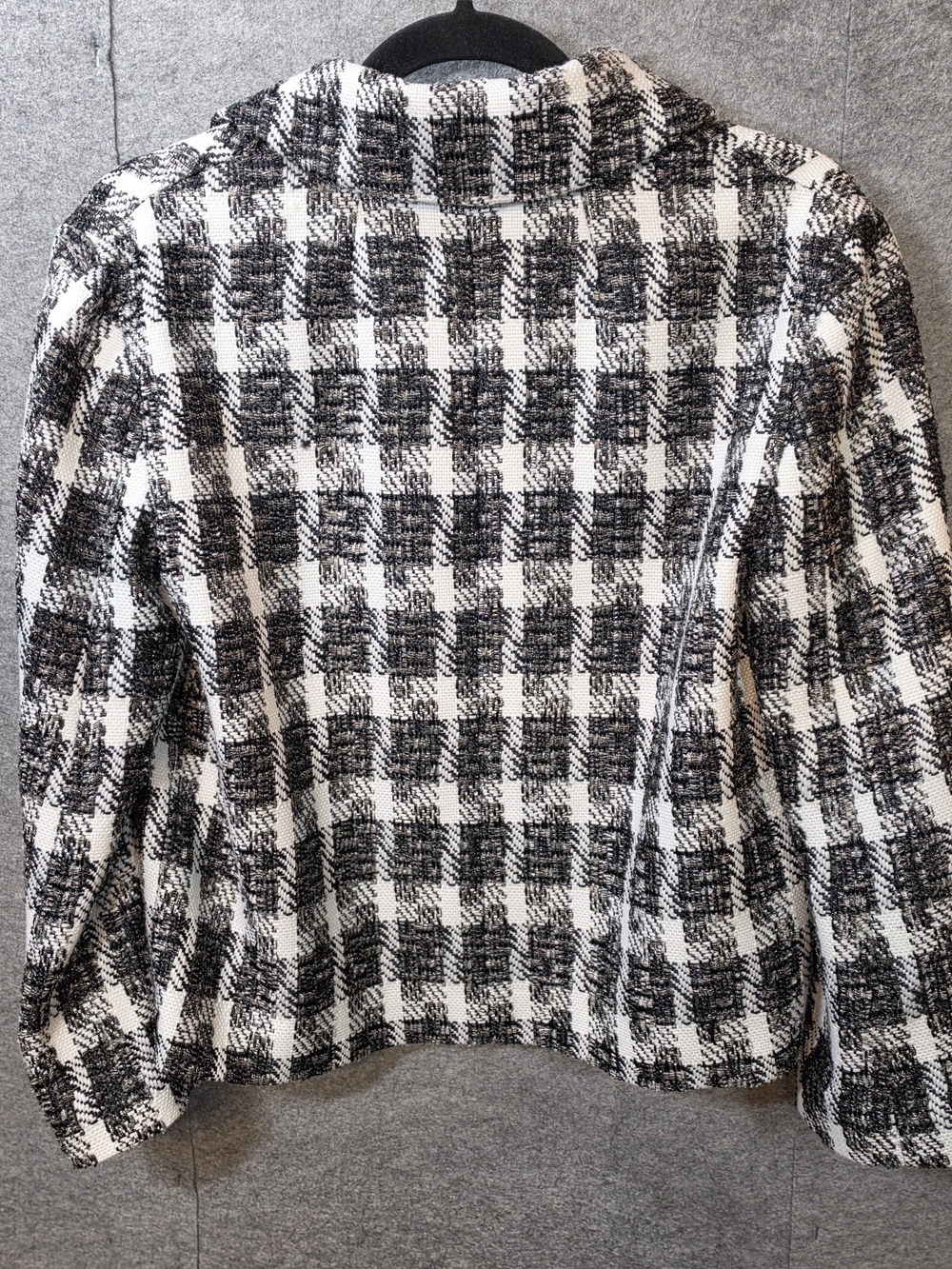 J.Crew Bjork Tweed Wide-Sleeve Lady Jacket - Picture 6 of 16